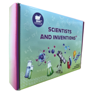 Miniwhale's Scientists and Inventions Flashcards for children of 2 years and above