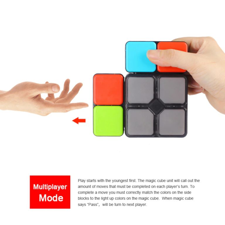 electronic cube toy