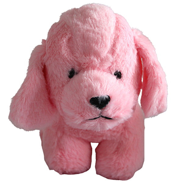 pink stuffed dog toy - a charming gift to express your love